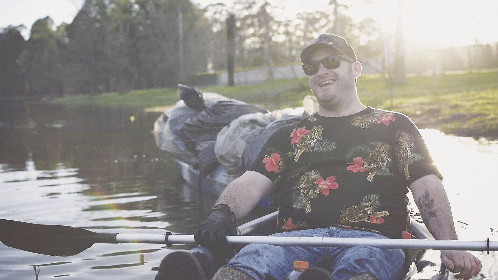 Locals hope kayak cleanup work inspires others